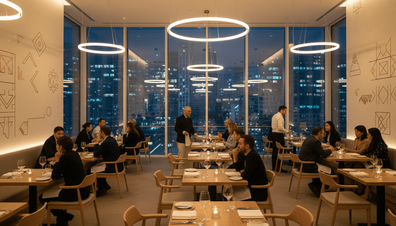 Restaurant with booking system